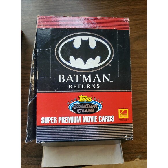 1991 Topps Stadium Club Batman Returns Movie Trading Cards Packs - Picture 2 of 4